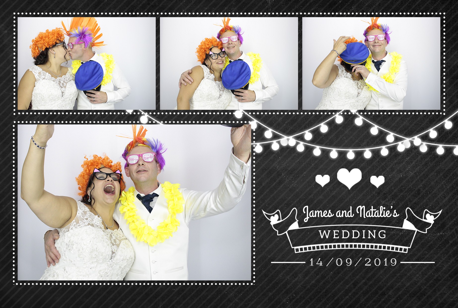 James and Natalie’s Wedding | View more photos from the event at gallery.myphotoboothexperience.co.uk/u/MyPhotoBoothExperienceLtd/James-and-Natalie’s-Wedding
